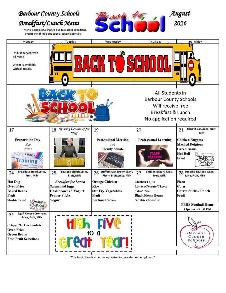 barbour county schools menu