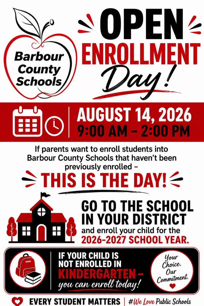 open enrollment flyer