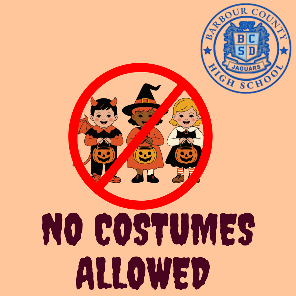 no costumes 