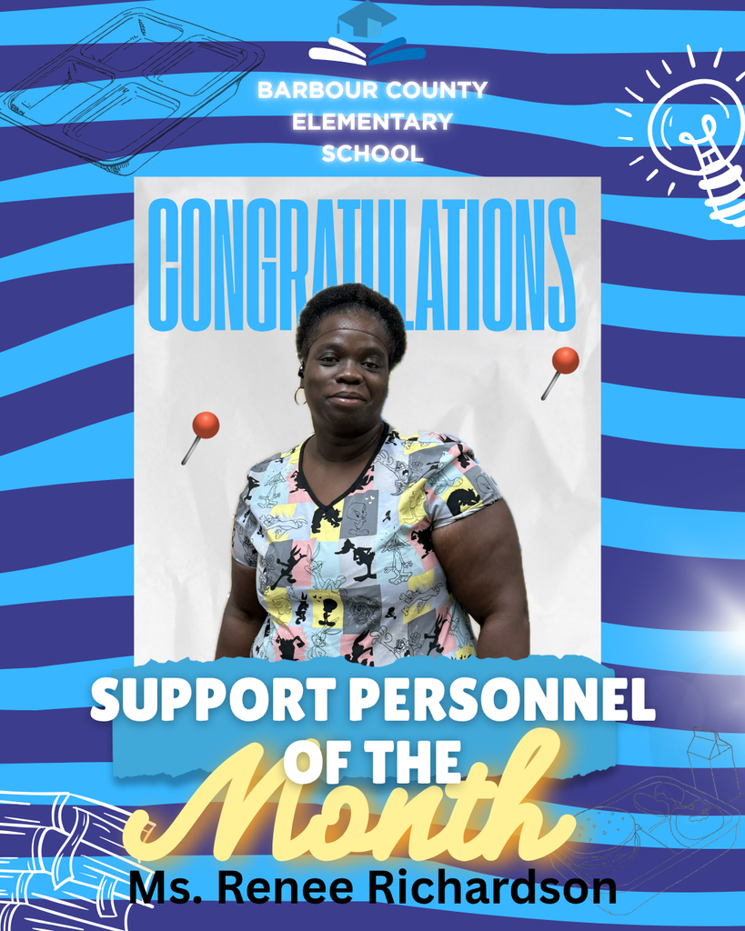 Support Personnel of the Month