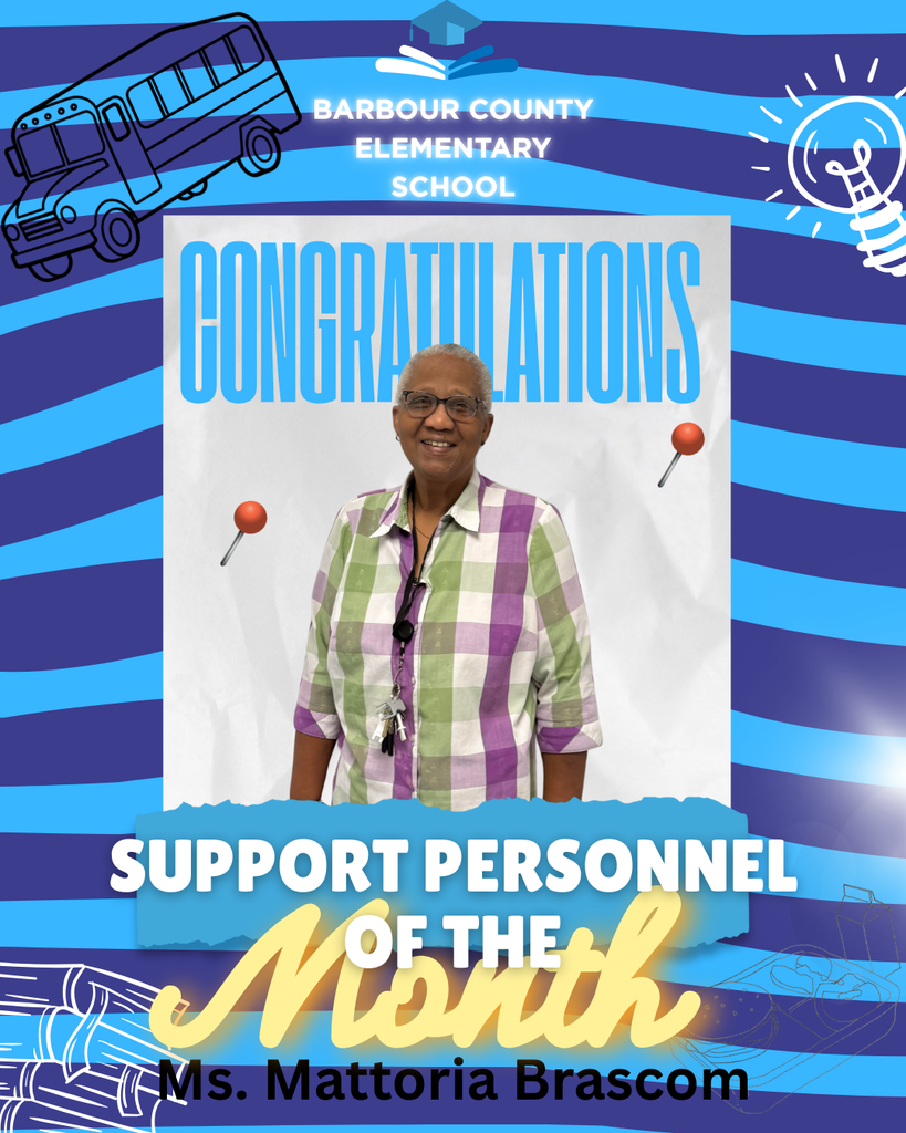 Support Personnel of the Month