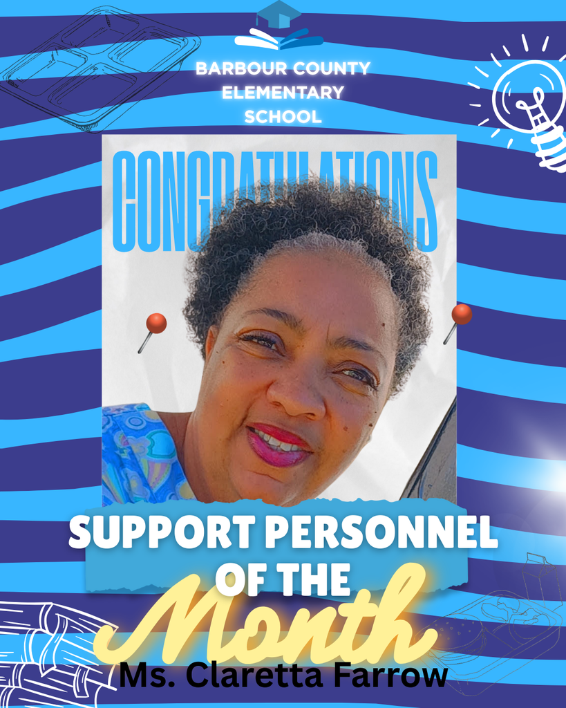 Support Personnel of the Month