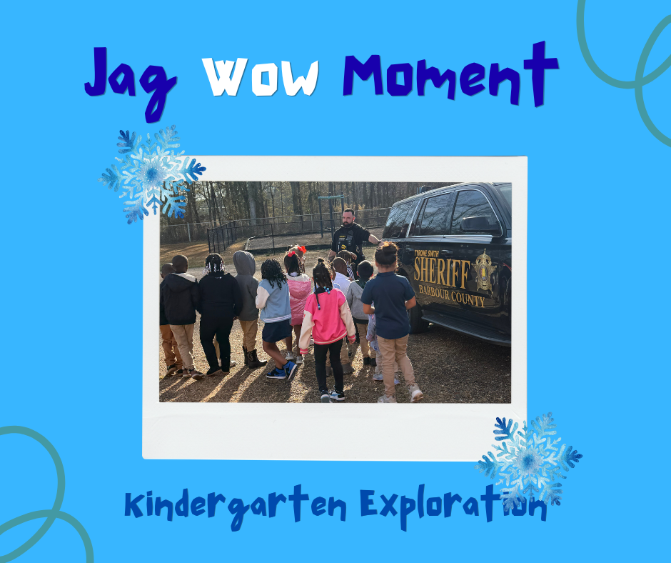 Students explore police car