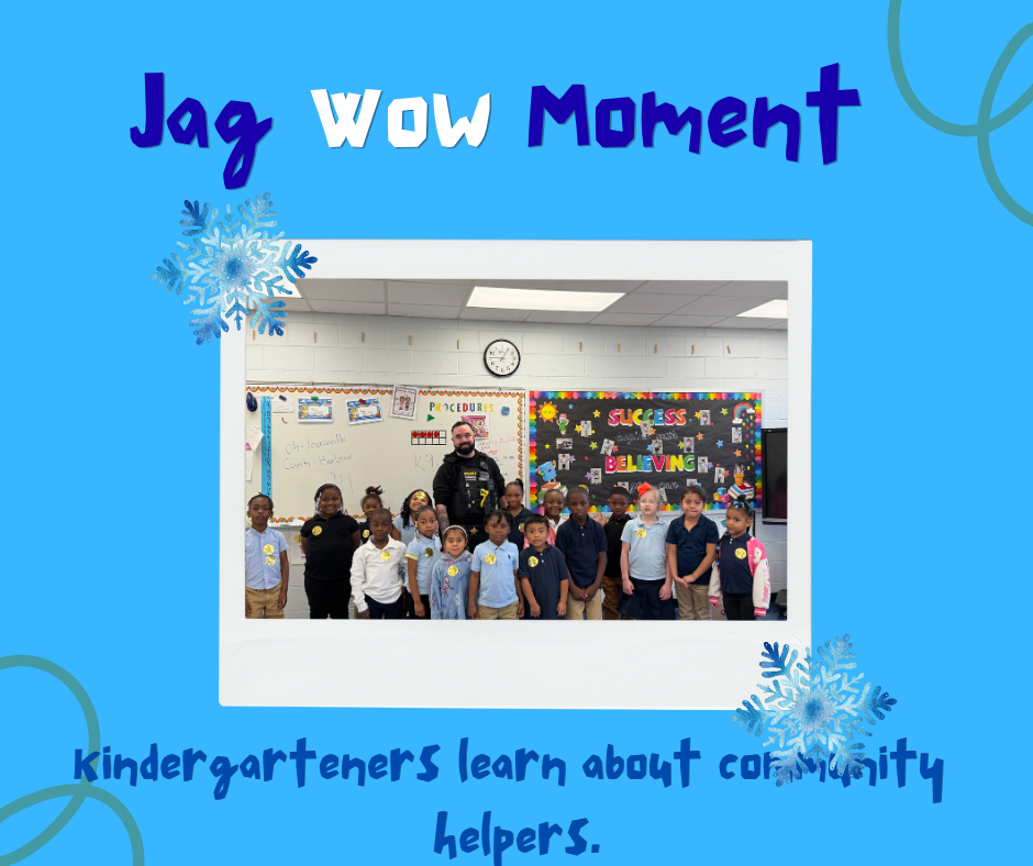 Students with Deputy Carbaugh