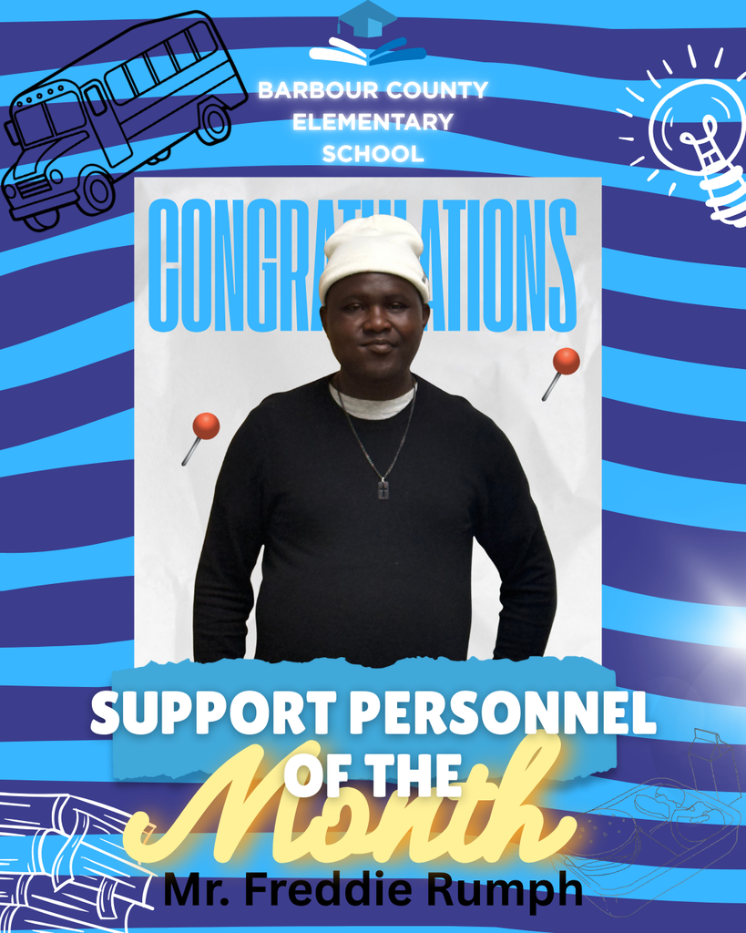 Support Personnel of the Month