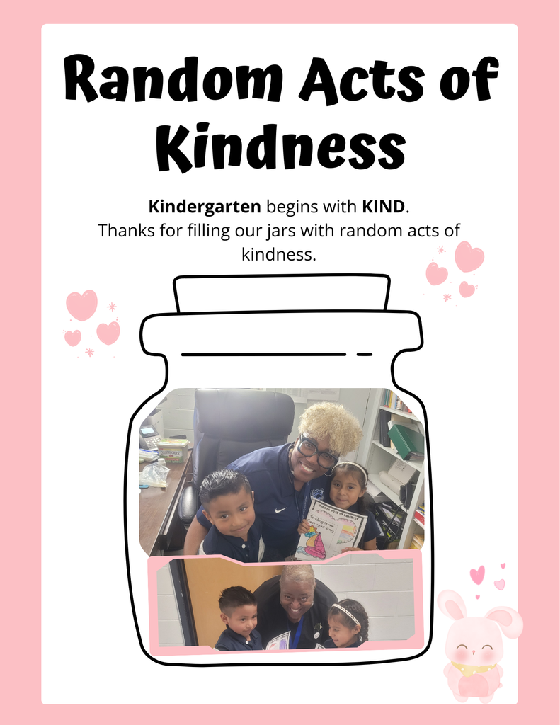 Kindergarteners show random act of kindness