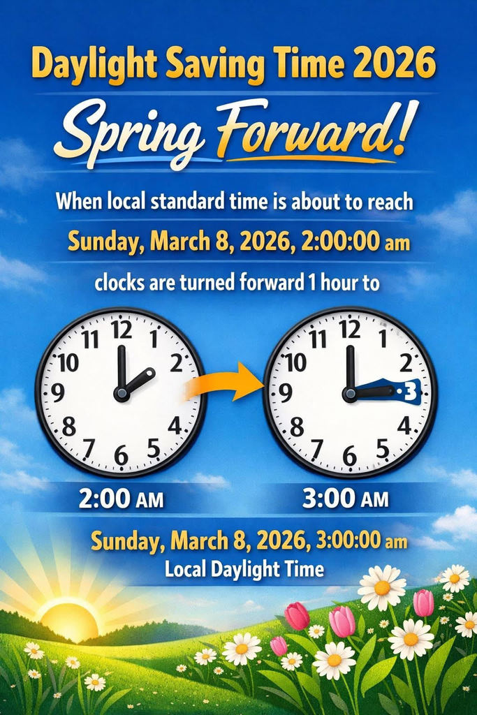 Time change reminder