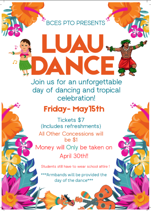 Luau Announcement