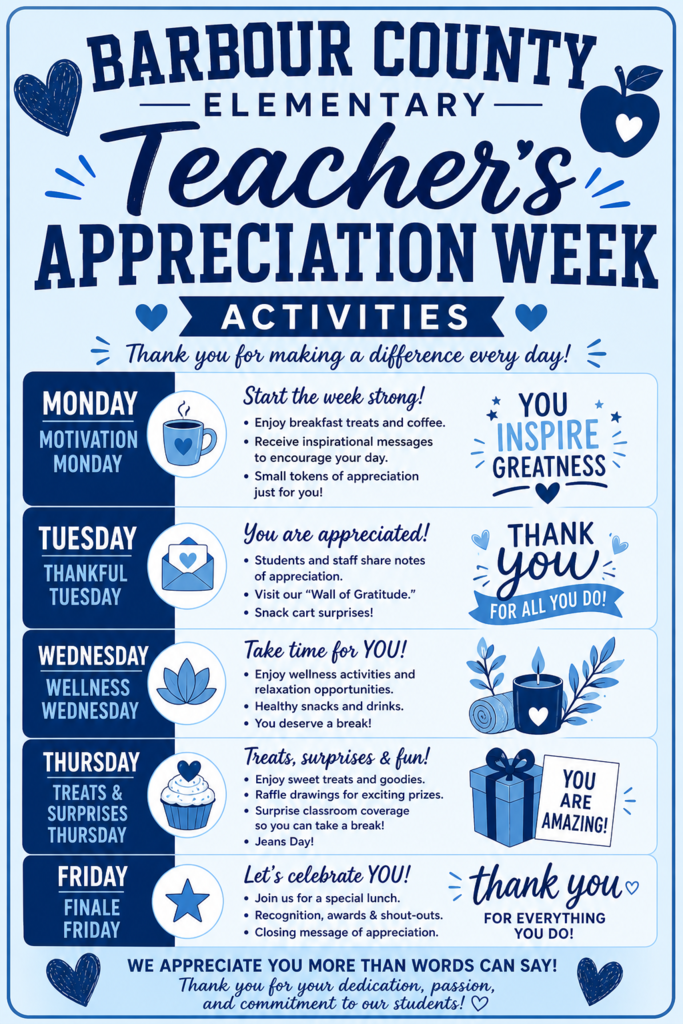 teacher appreciation
