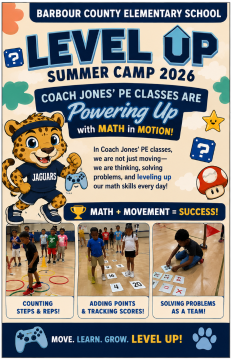Summer Camp PE  and Math