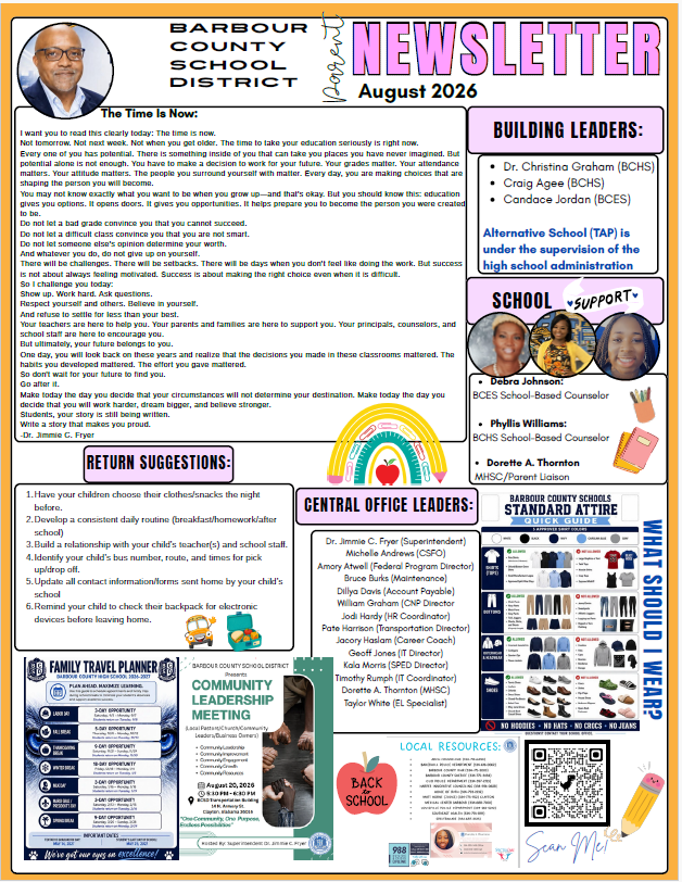 august newsletters