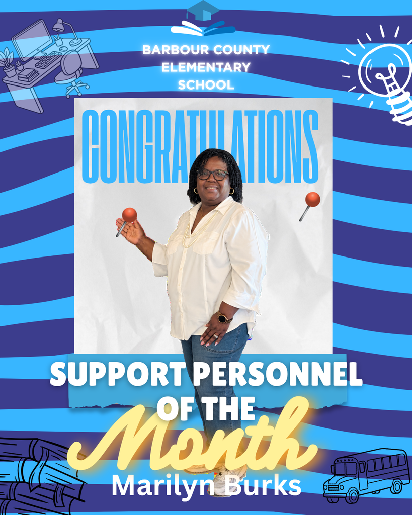 Support Personnel of the Month