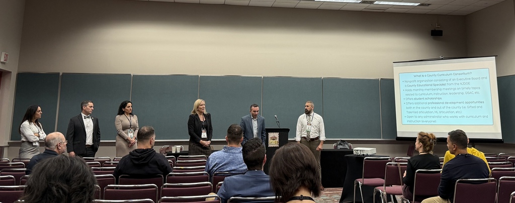 Image of Jim Barbiere and other presenters at School Boards workshop.