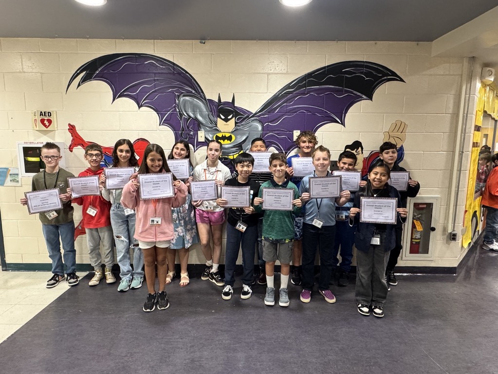 September Student of the Month Award Winners