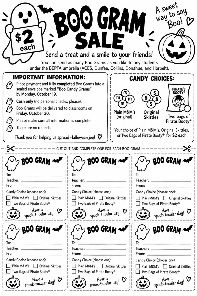 Boo Grams 2026