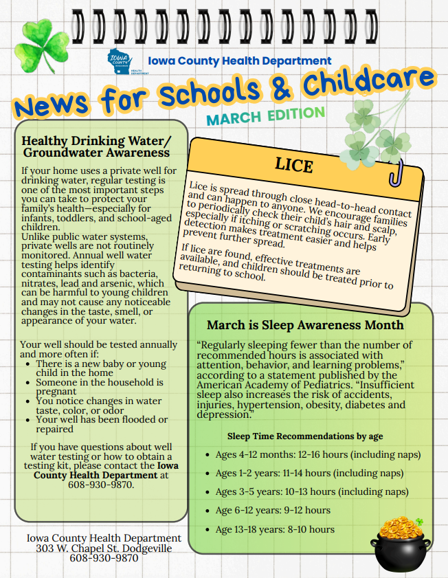 News for Schools March