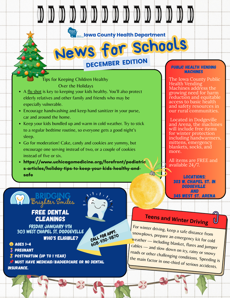News for School December