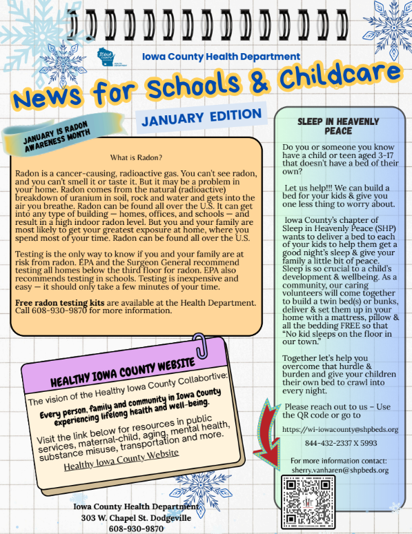 News for Schools January