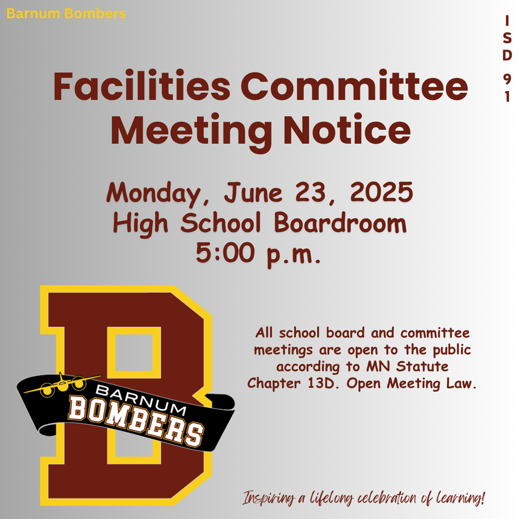 Facilities Committee Meeting Notice