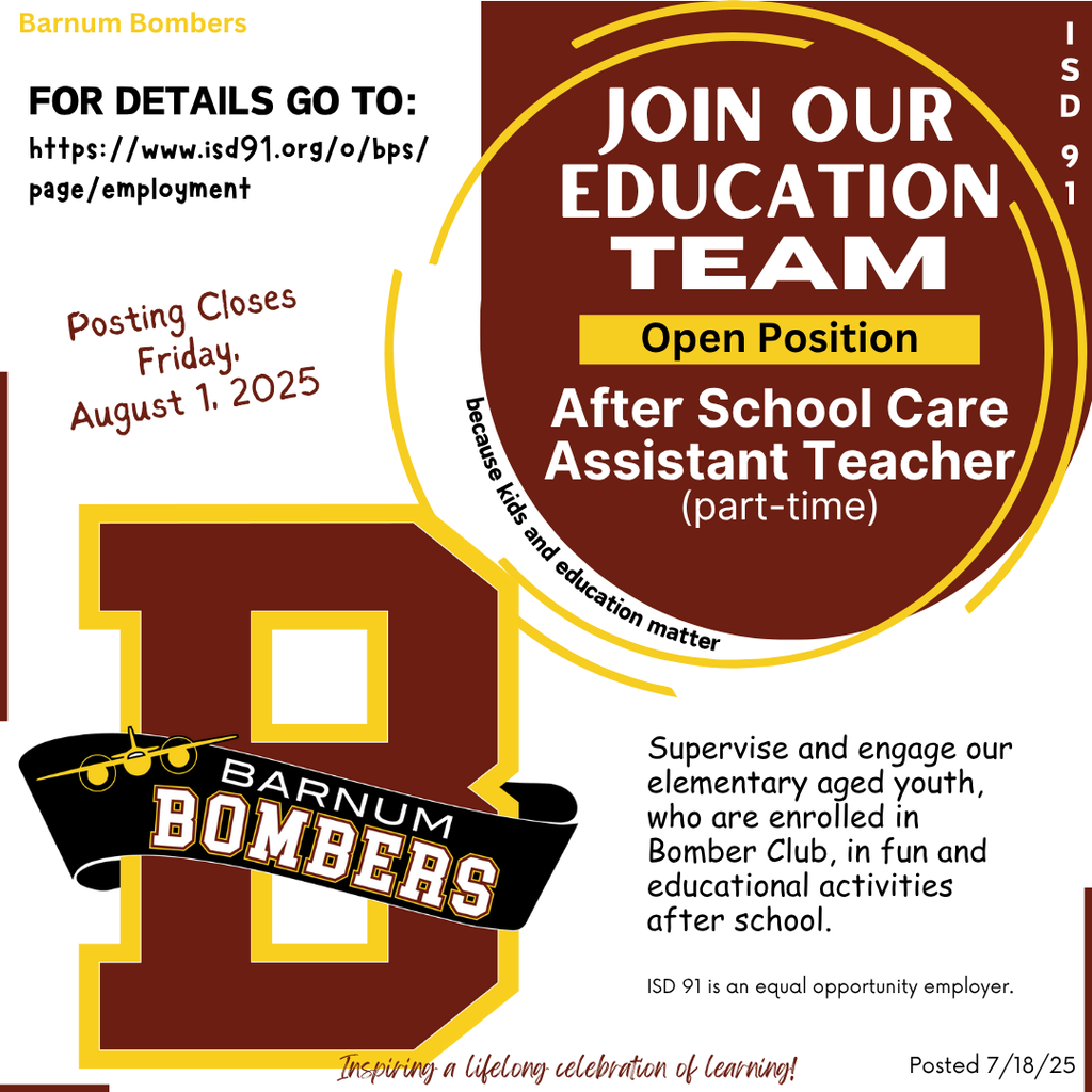 Join Our Team - BC Asst Teacher