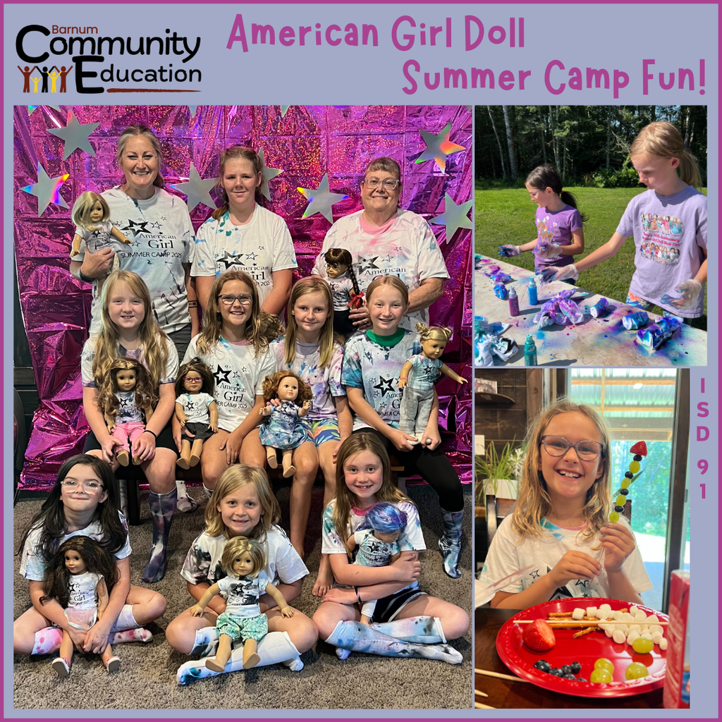American Girls Doll Camp Campers