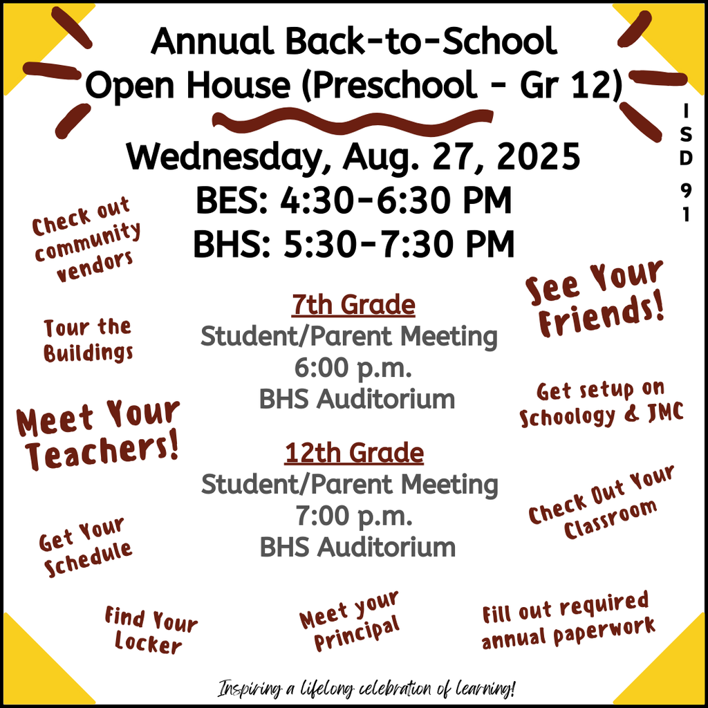 Open House info