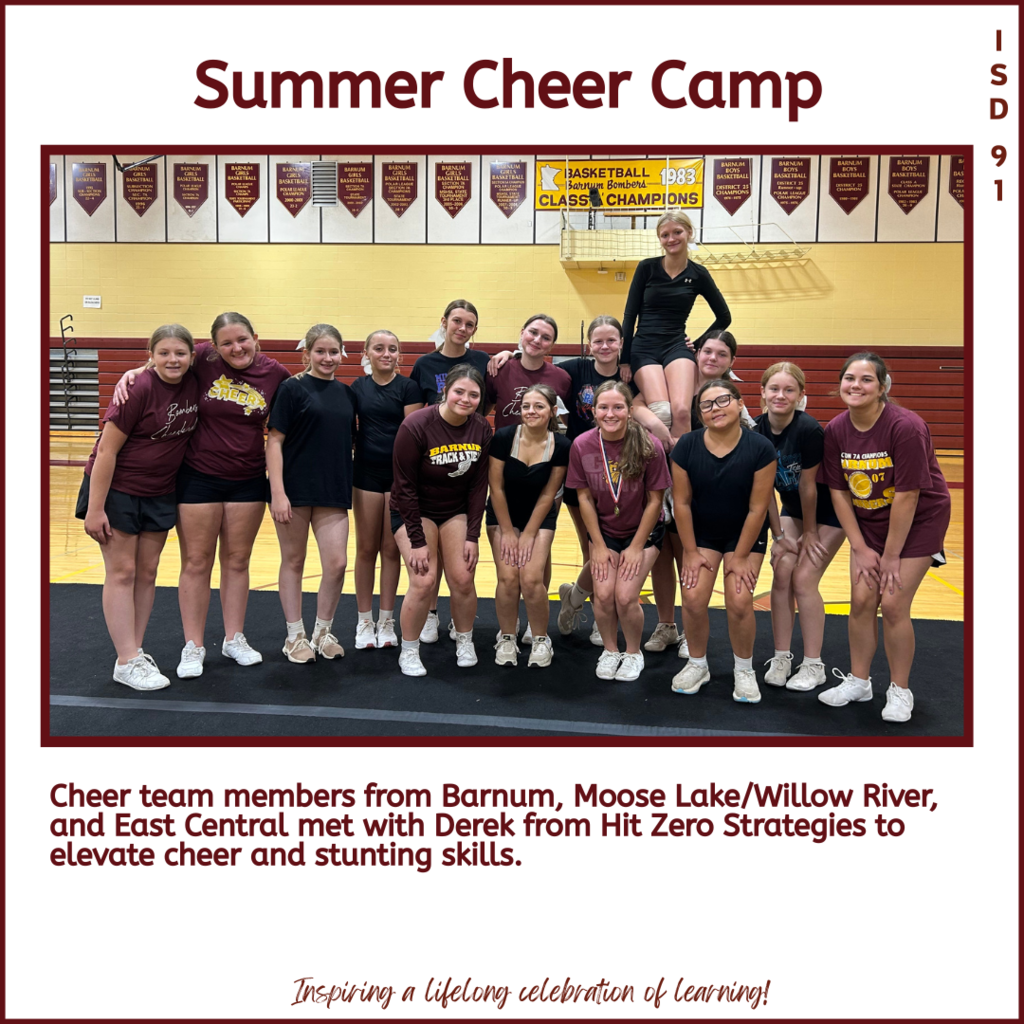 Cheer Camp Participants