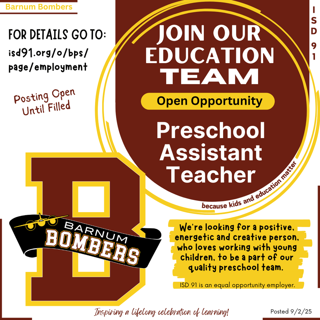 External Post - Preschool Asst Teacher