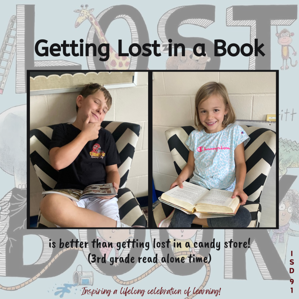 2 students reading books