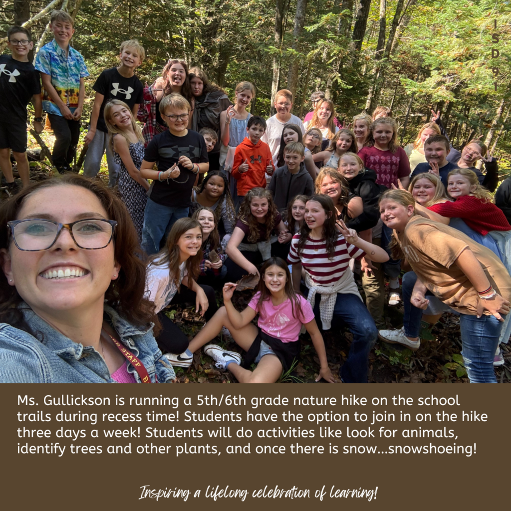 Gr 5/6 group in Nature Center