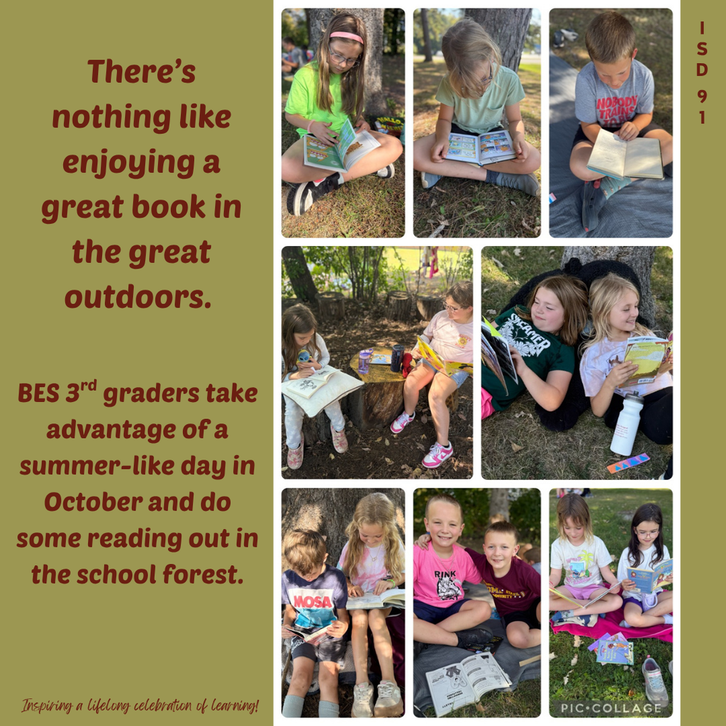 Grade 3 Reading Books Outside