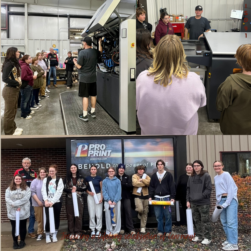 BHS CTE Students on Field Trip