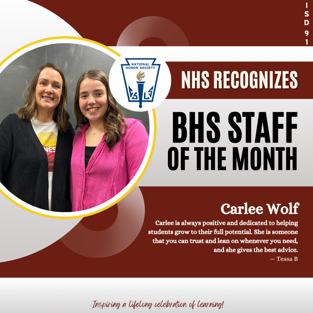 NHS Staff of the Month Wolf