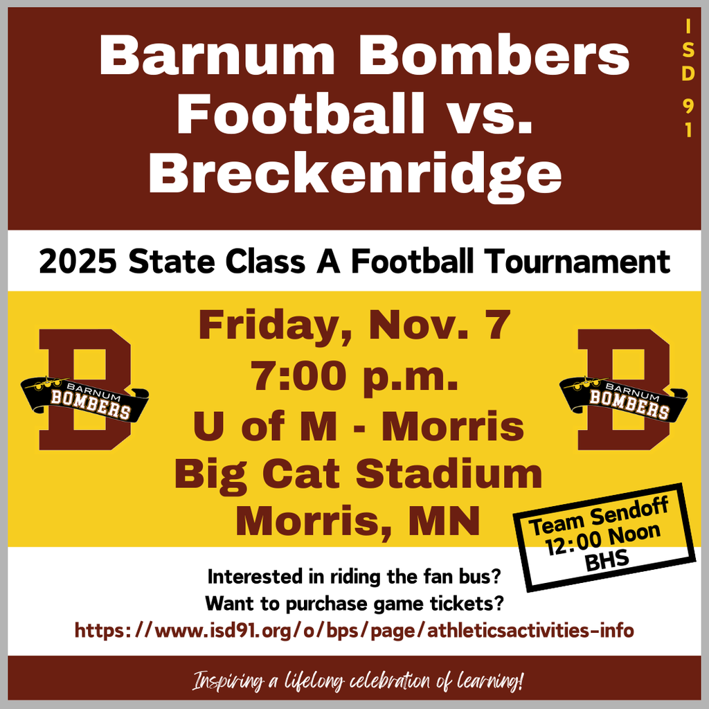 State FB Tournament Info