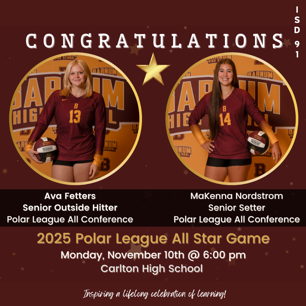 2 VB Polar League All-Star Players