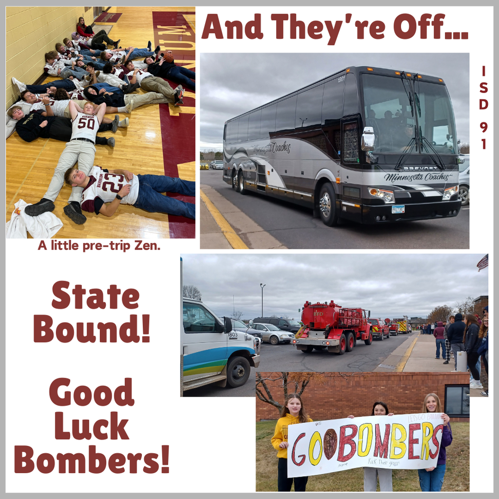 FB State Tourney Send Off