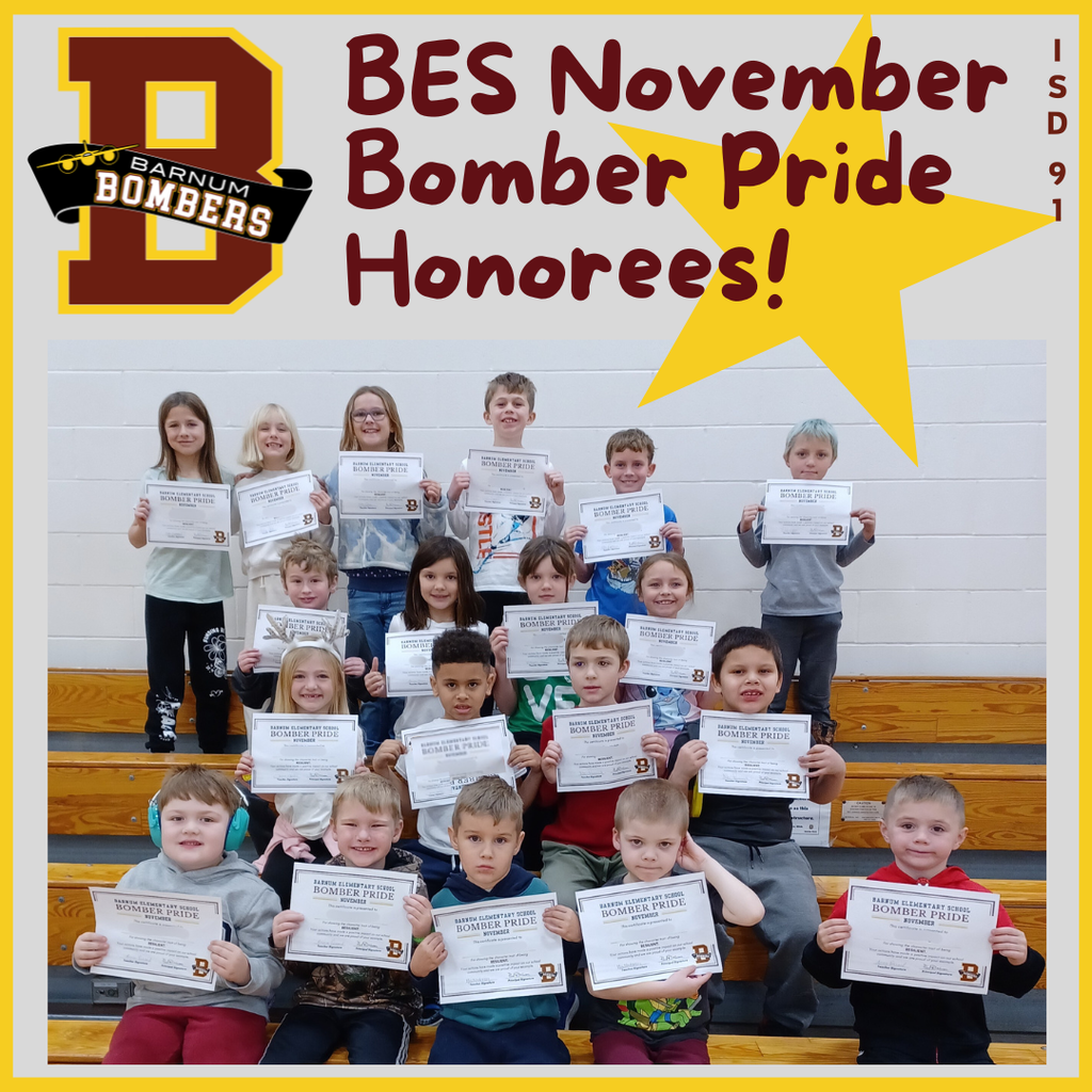 K-3 Students holding certificates for resilience