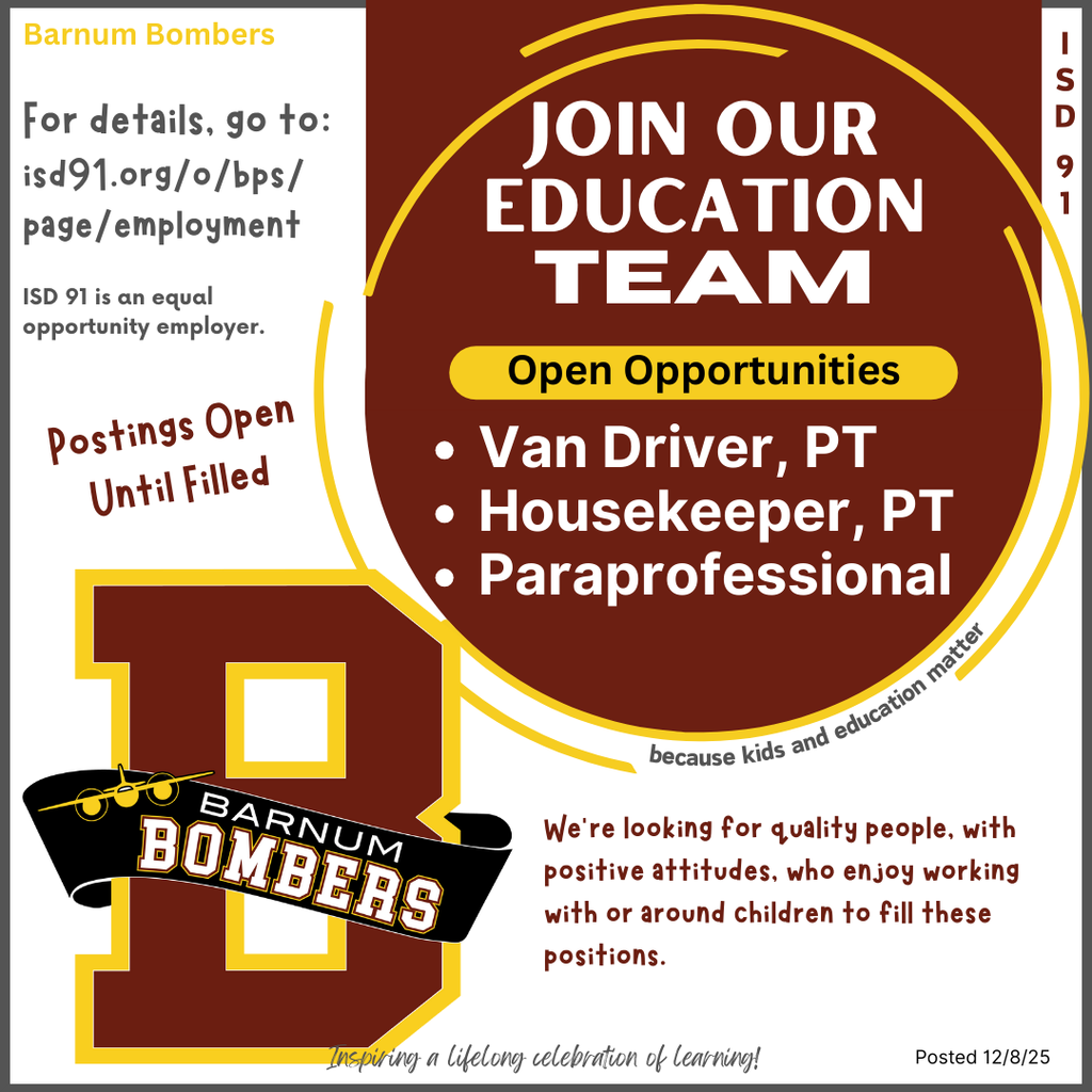 Van Driver PT Housekeeper