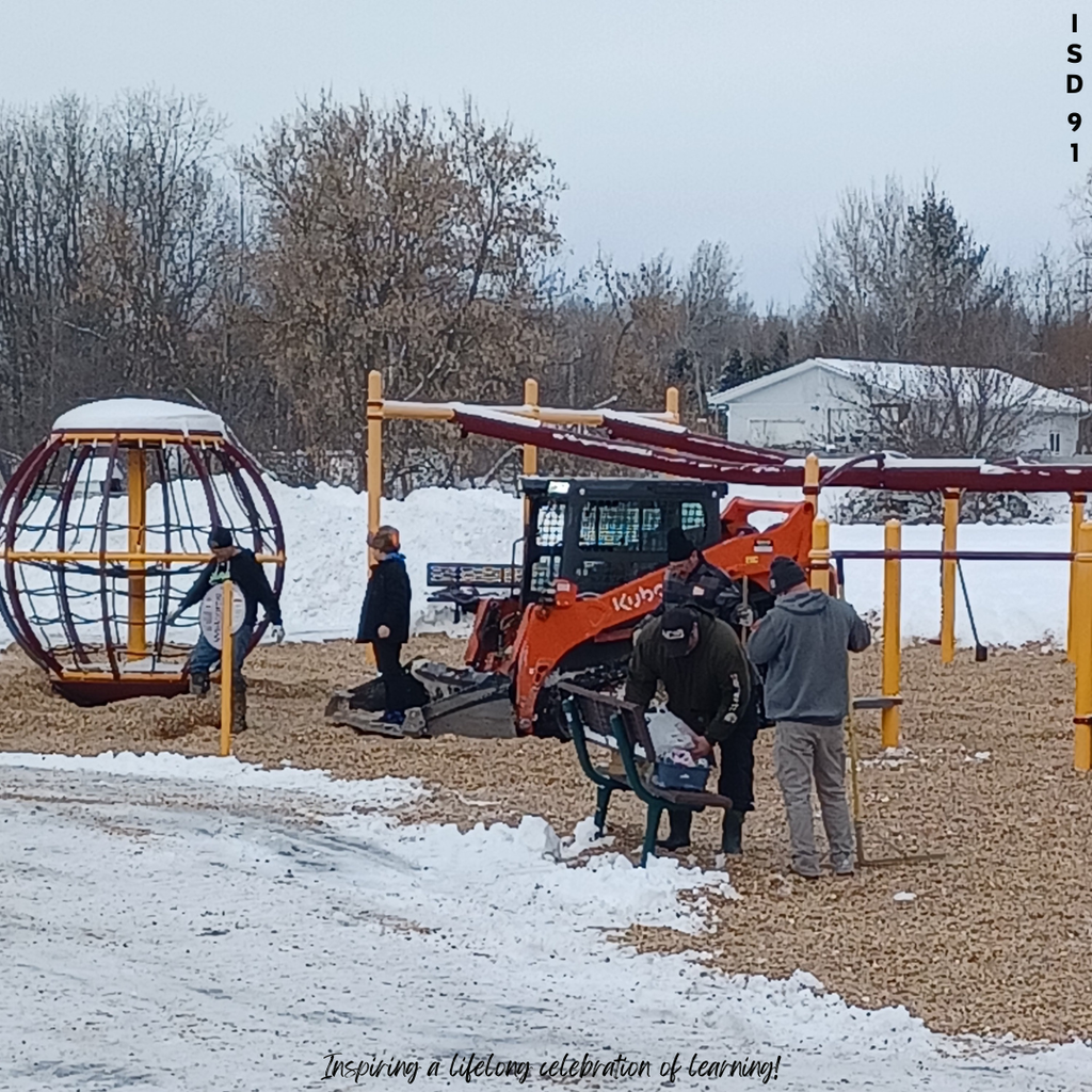 Wood Chips on playground