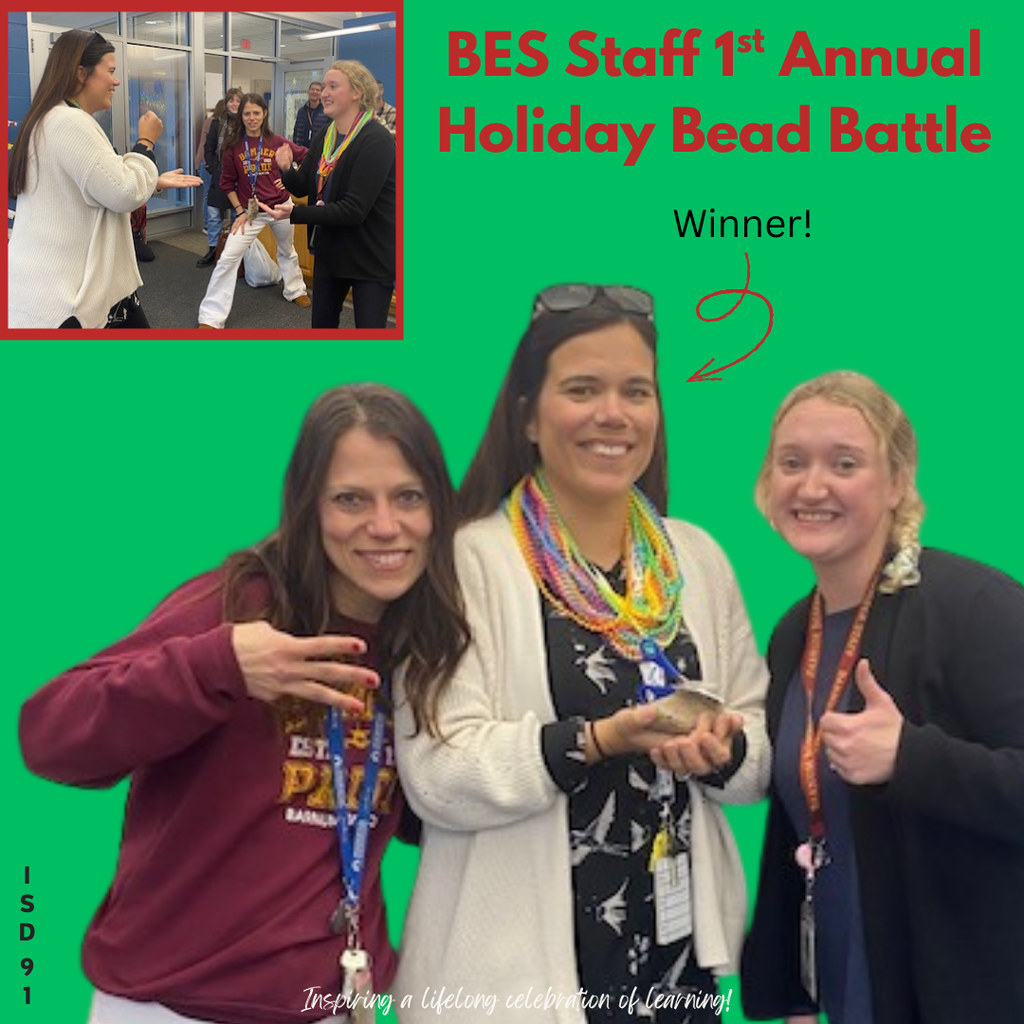 Winner of Holiday Bead Battle at BES