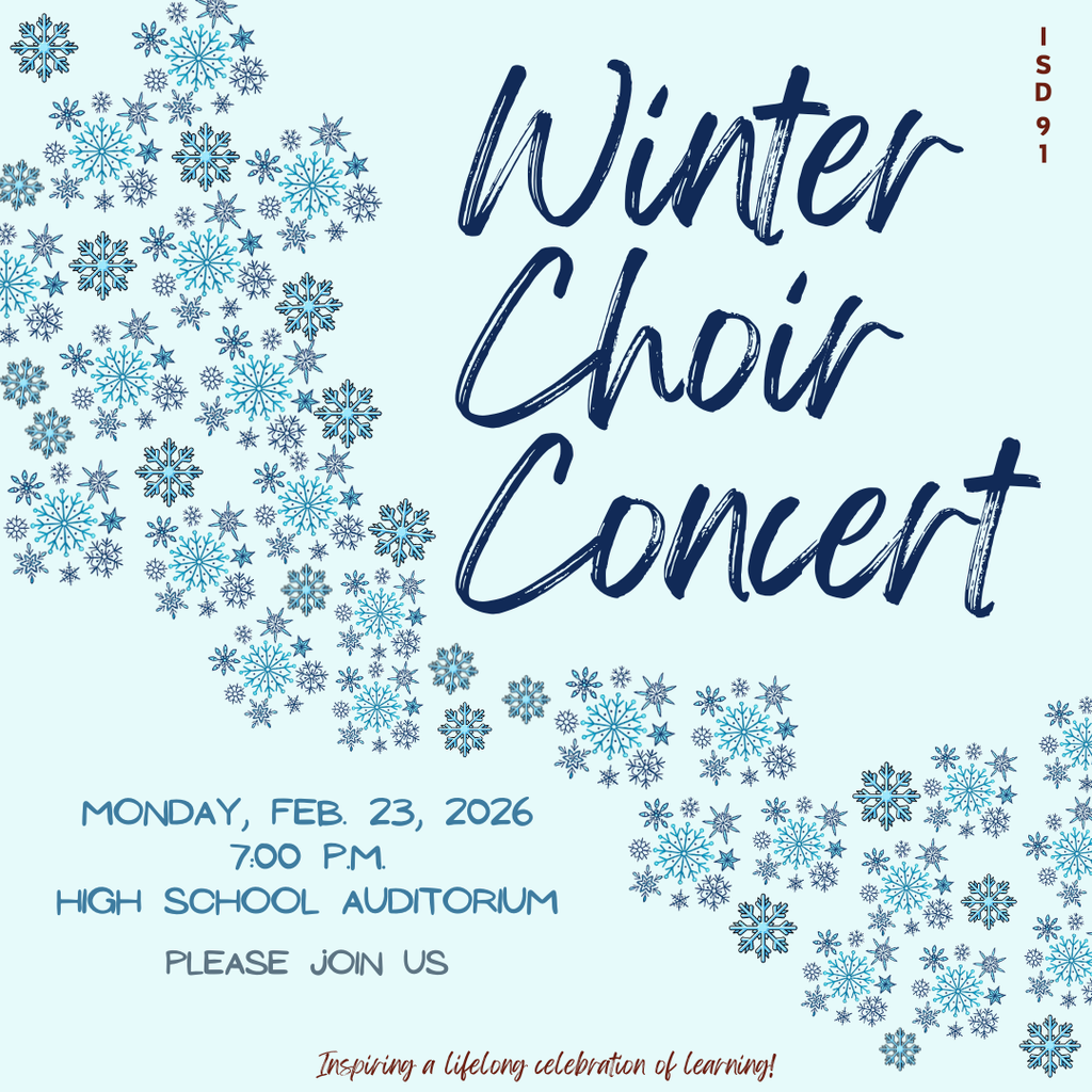 Winter Choir Concert info