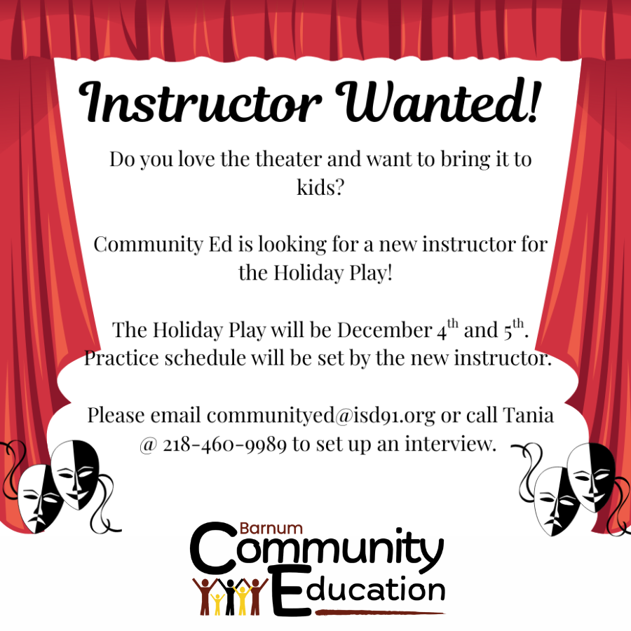CE Instructor wanted