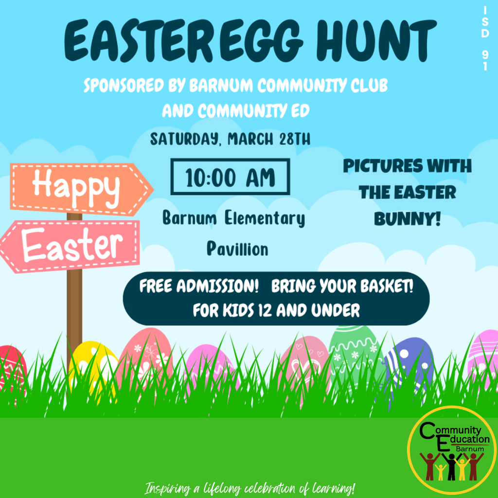 Easter Egg Hunt Info