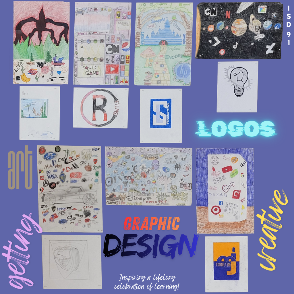 logos created by BHS art students
