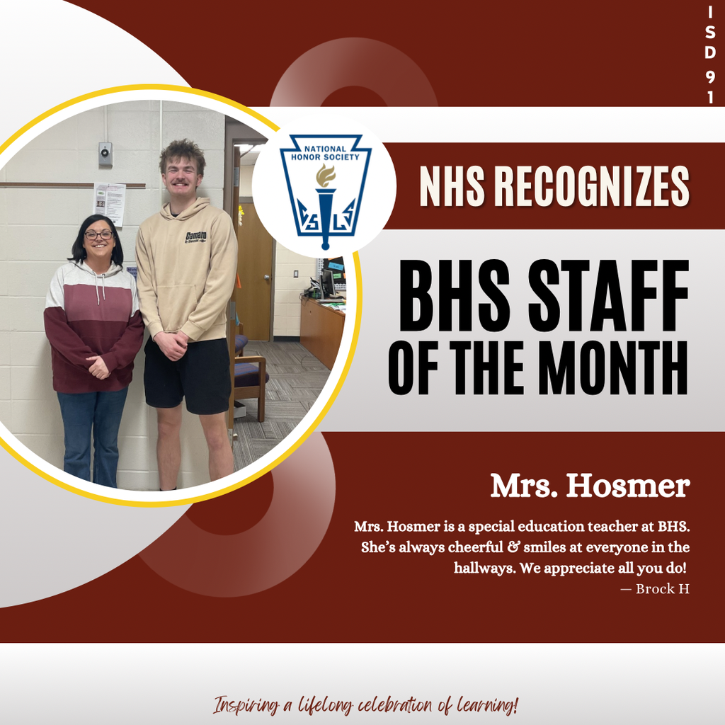 NHS Staff of the month with staff and student pictured