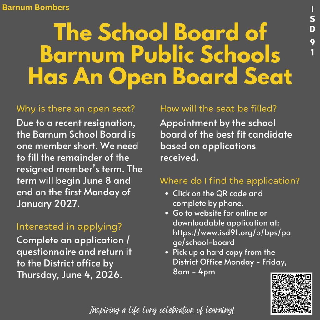 School Board Open Seat Application Info
