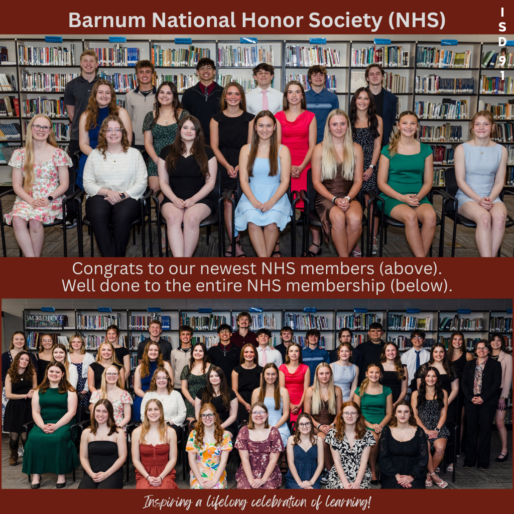 New NHS members above and all NHS members below