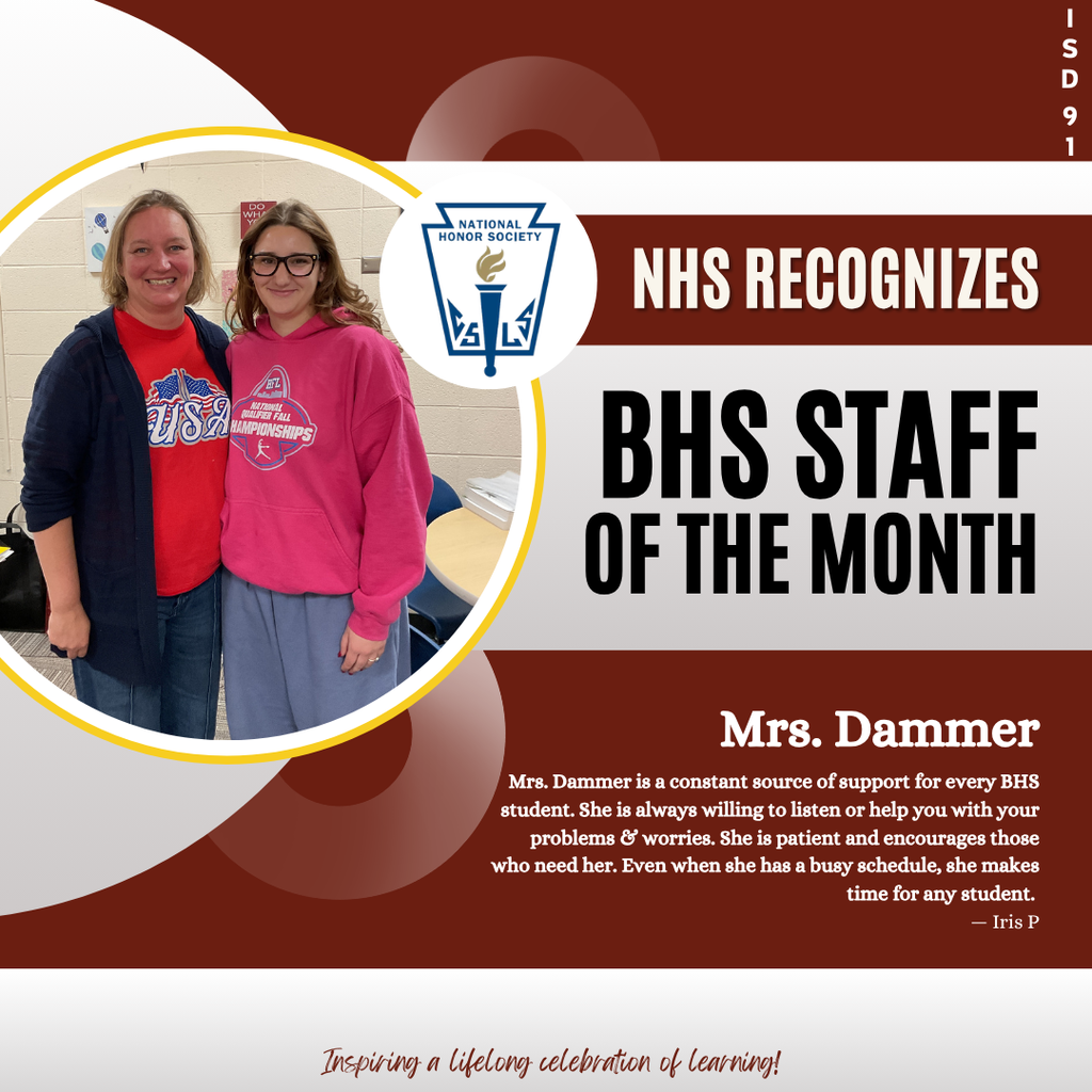 NHS Staff of Month of May with student and staff posing in commons together
