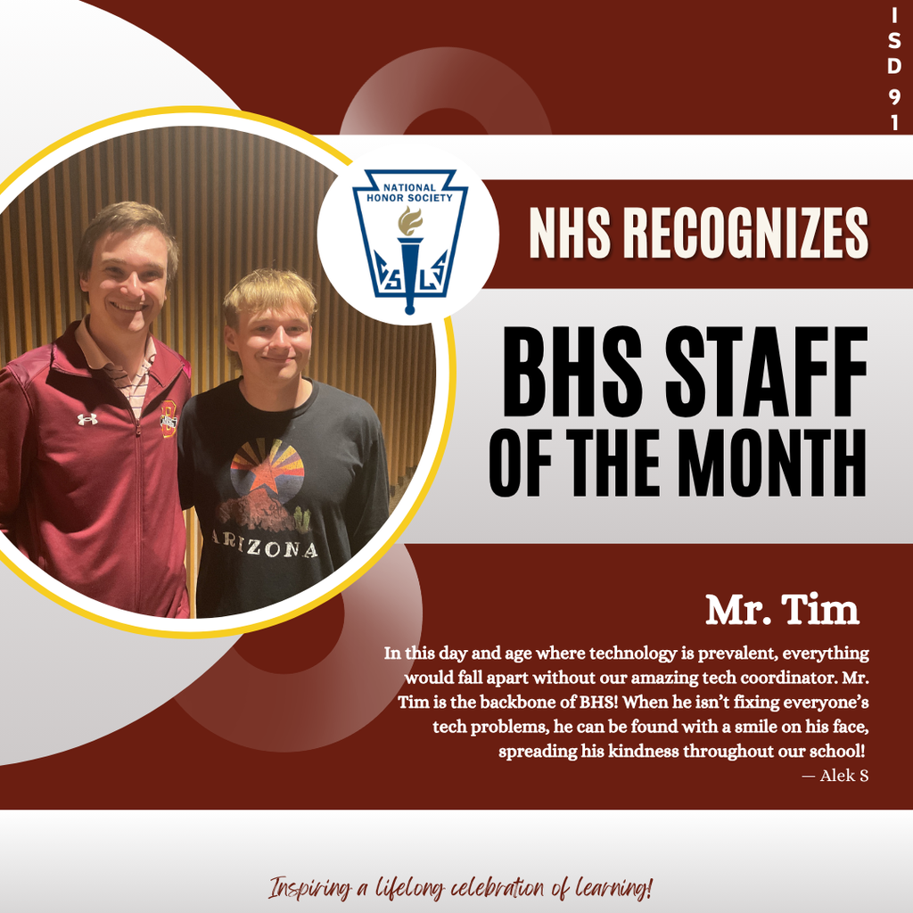 NHS Staff of Month of May with student and staff posing in commons together