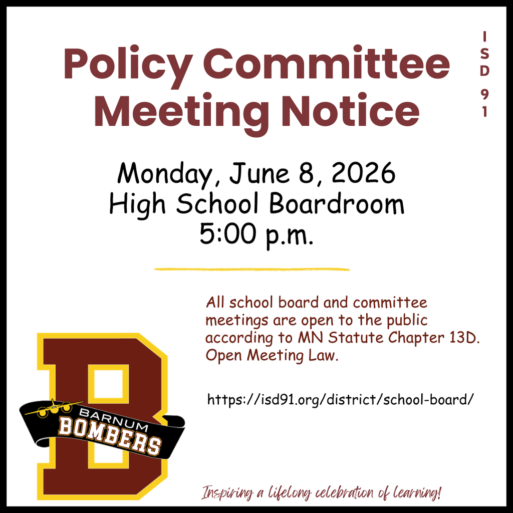Policy Committee Meeting Notice